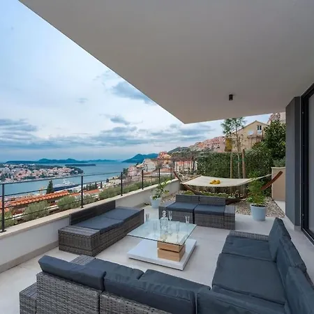 Walking Distance Old Town 120M2,Garden,View,Garage Apartment Dubrovnik Exterior photo